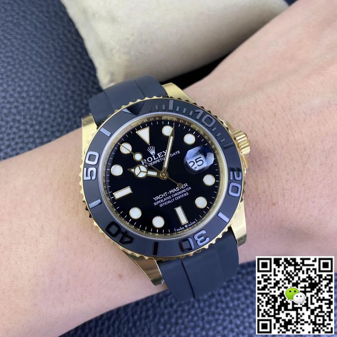 Replica R01ex Yacht Master M226658-0001 1:1 Best Edition Clean Factory Yellow Gold