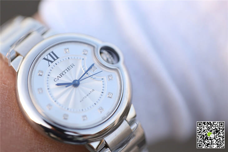 Replica Ballon Bleu De Ca*t1er WE902074 1:1 Best Edition V6 Factory D1am0nd Dial