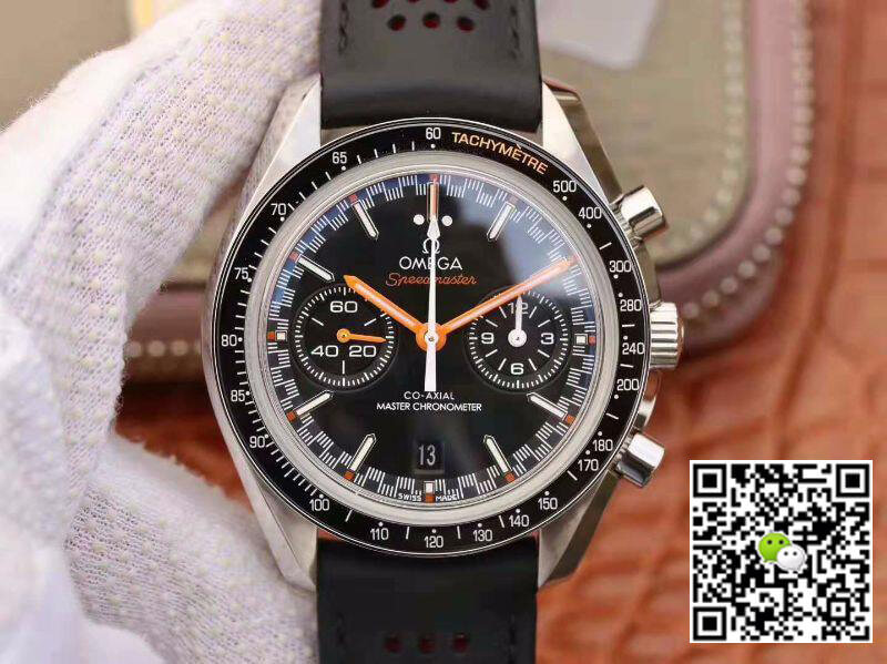 0me*ga Replica Speedmaster Racing 329.32.44.51.01.001 OM Factory 1:1 Best Edition Swiss ETA9900