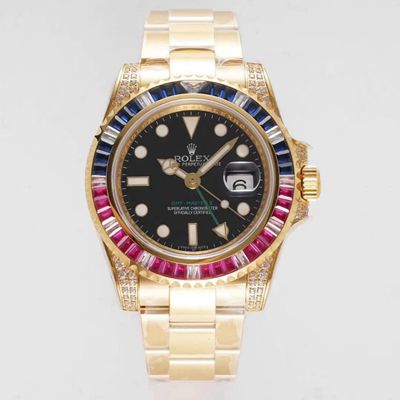 Replica R01ex GMT Master II 116758 SAru-78208 1:1 Best Edition ROF Factory Black Dial Swiss ETA2836