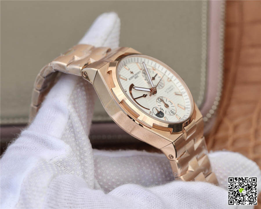 Replica Vacheron C0nstan1n Overseas 47450/B01R-9404 1:1 Best Edition TWA Factory White Dial