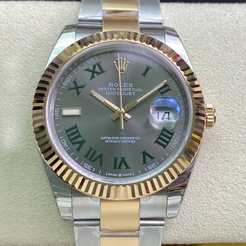 Replica R01ex Datejust M126333-0019 1:1 Best Edition EW Factory Slate Grey Dial