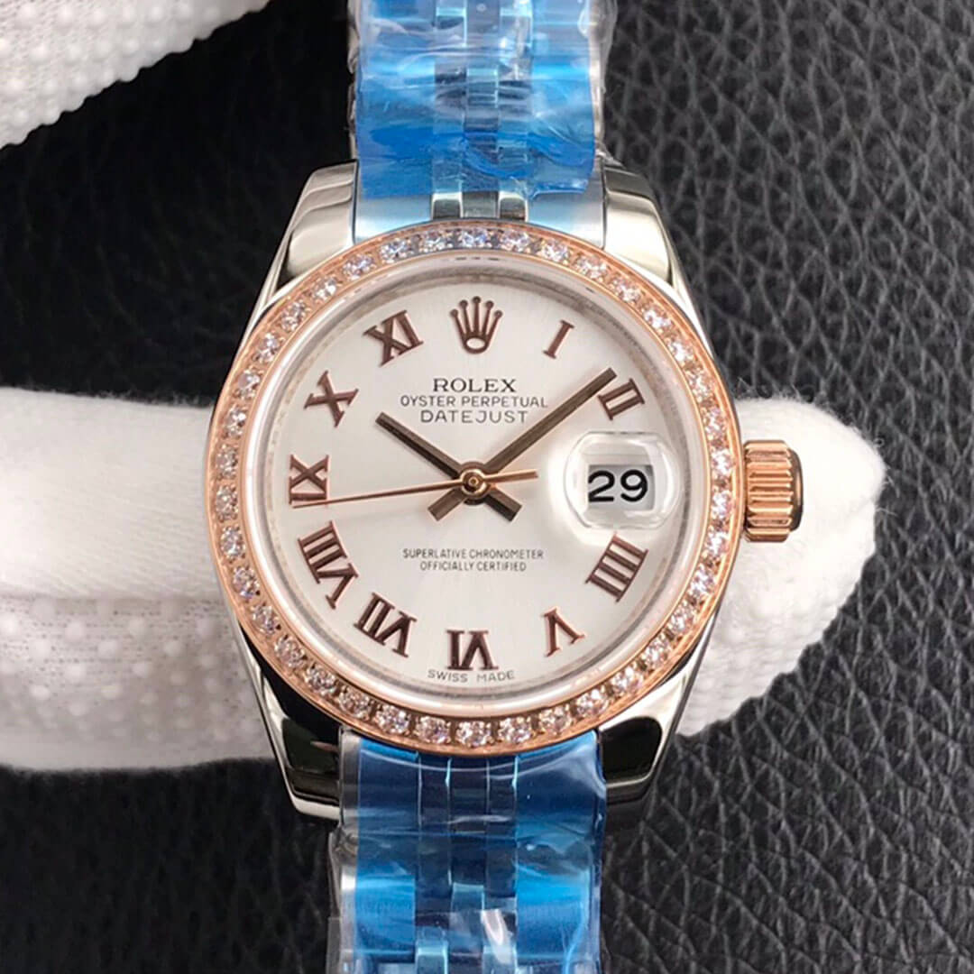 Replica R01ex Datejust 28MM 1:1 Best Edition BP Factory Rose Gold
