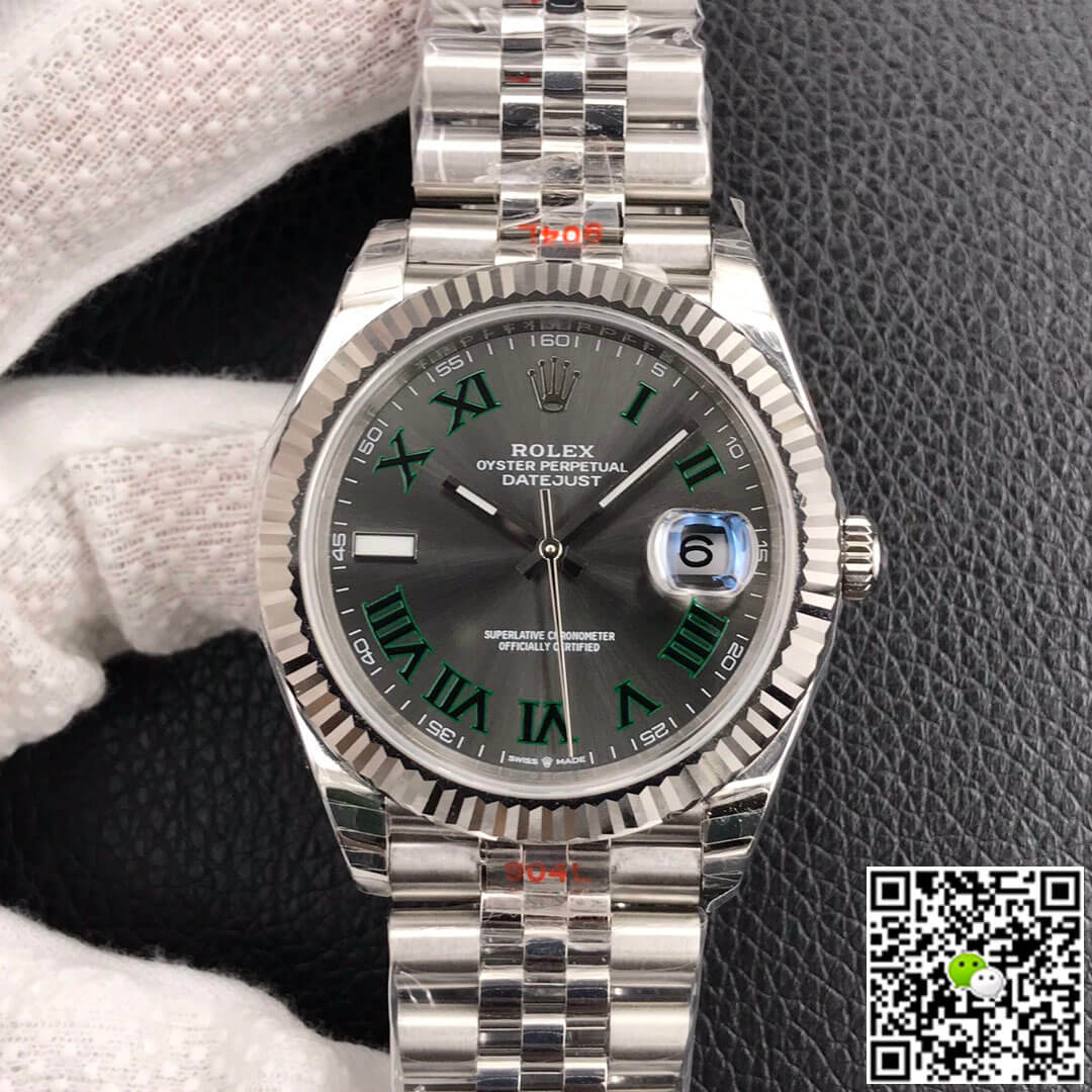 Replica R01ex Datejust M126334-0022 1:1 Best Edition EW Factory Dark Grey Gial