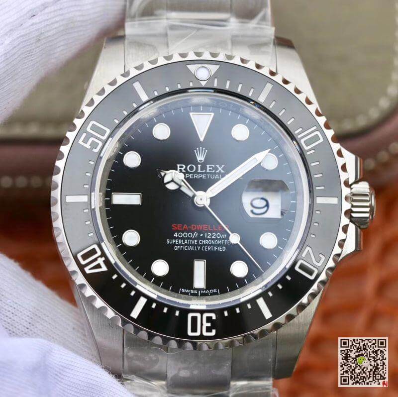 Replica R01ex Sea-Dweller 126600 43mm Noob Factory V9 Version 1:1 Best Edition Swiss ETA3235 Stainless Steel Strap