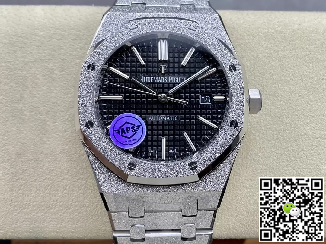 Replica Audemars P1g*et Royal Oak 15410 1:1 Best Edition APS Factory Black Dial