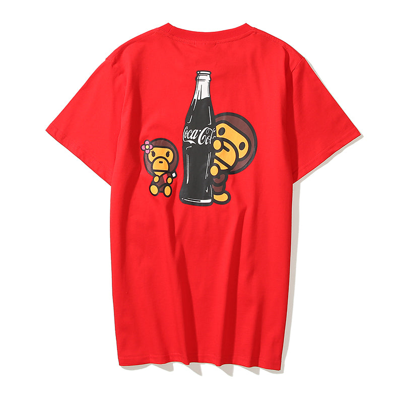 Bape Coca Milo Harajuku T Shirt 9050
