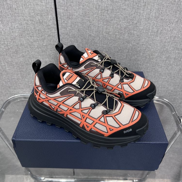 D10r B31 RUNNER SNEAKER BEIGE ORANGE DO096