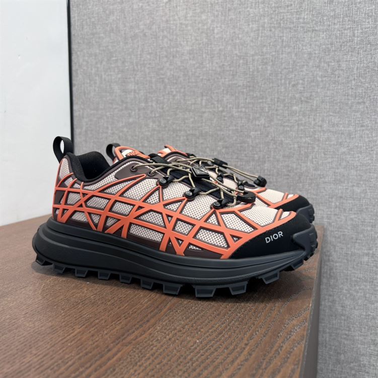 D10r B31 RUNNER SNEAKER BEIGE ORANGE DO096