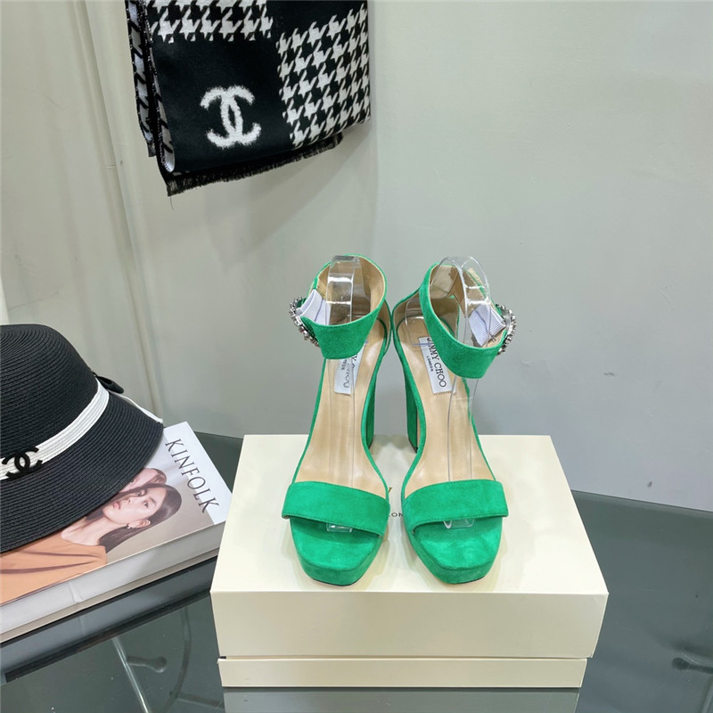 J1m*y Ch00 block heel sandals