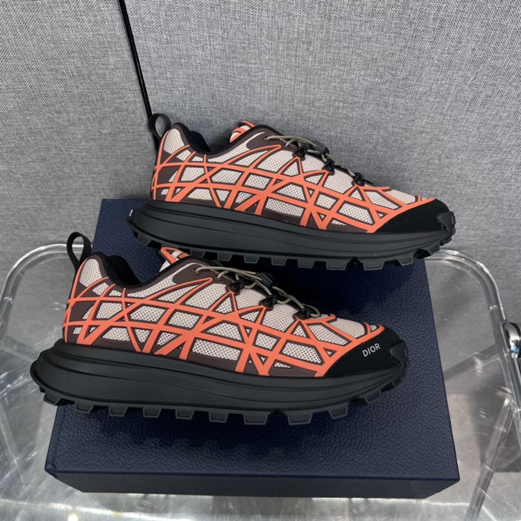 D10r B31 RUNNER SNEAKER BEIGE ORANGE DO096