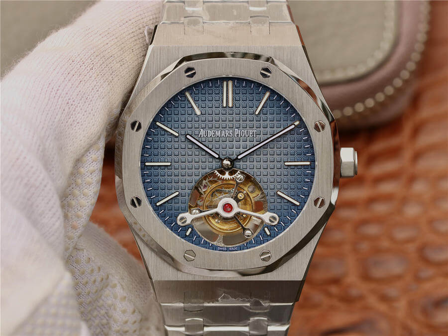 Replica Audemars P1g*et Royal Oak Tourbillon 26510IP.OO.1220IP.01 1:1 Best Edition R8 Factory Blue Gradient Dial
