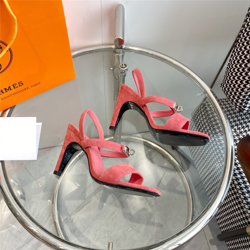 H**me5 Glamor Kelly buckle high-heeled sandals