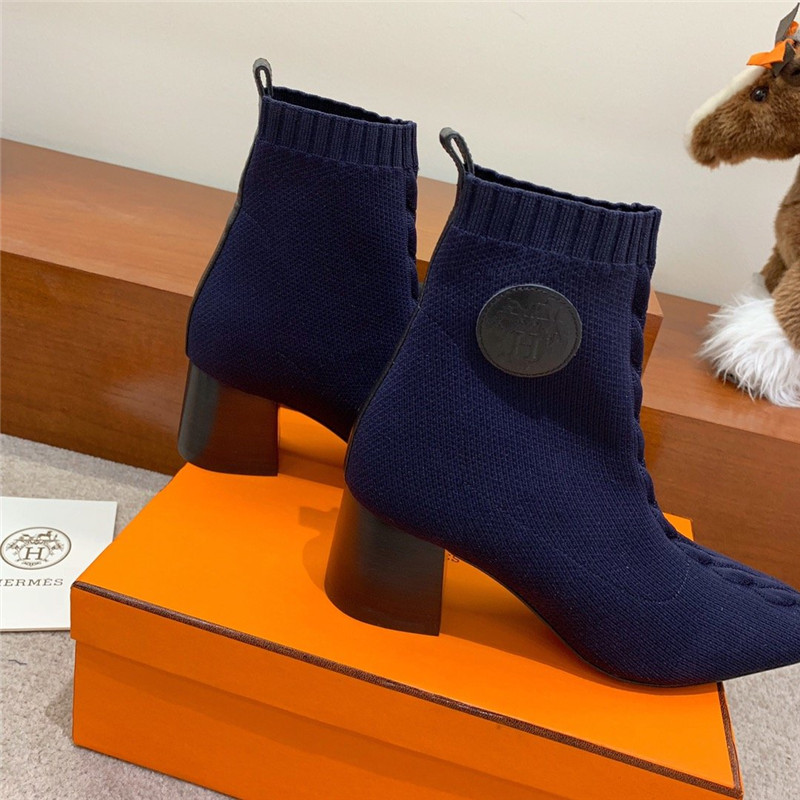 H**me5 Birkin Replica Volver 60 ankle boot in blue