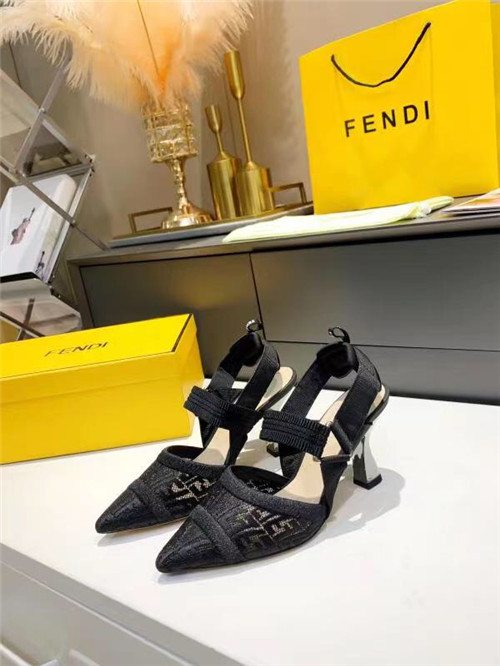 F**di heels sandals