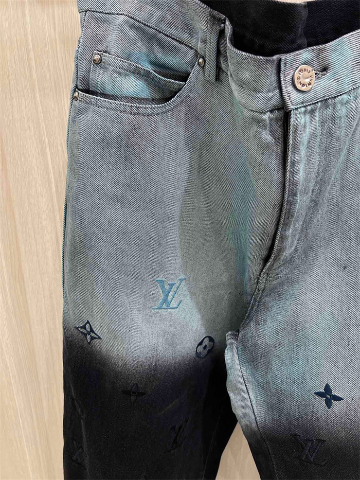 2024fw LV Jacket Jeans Top Version
